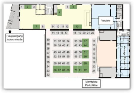 Standplan Messe Birnbach